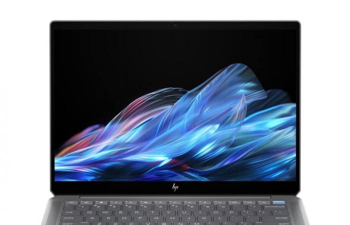 Aktion 999 € HP OmniBook Ultra 14-fd0006nf, 14″ 2,2K sRGB Nomadic 10h Thin Light AMD Ryzen 9 AI Multimedia AI Laptop mit Dual-Biometrie und Wi-Fi 7