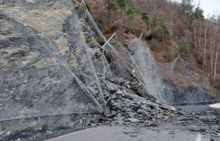 Die Straße D 900 war drei Tage lang gesperrt