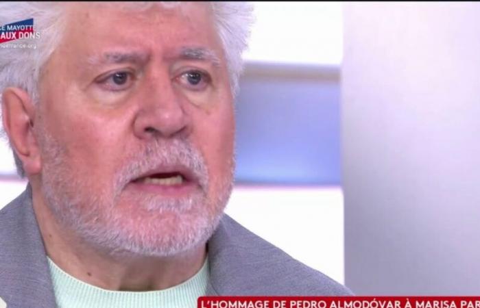 Tod von Marisa Paredes: Pedro Almodovar ist niedergeschlagen und gibt zu, gezögert zu haben, zum Set von C à vous (ZAPTV) zu kommen.