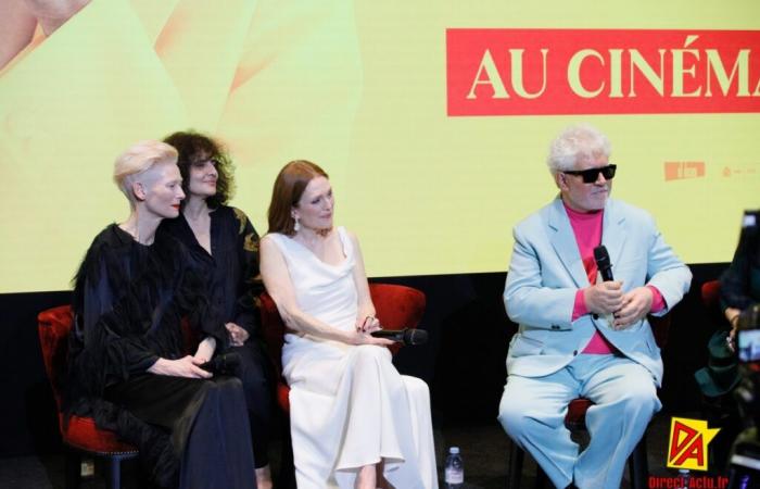 Club300-Abend | Treffen mit Pedro Almodóvar, Julianne Moore und Tilda Swinton – Das Schlafzimmer von nebenan – Direct--, das Blogzine für Pop- und Alternativkultur