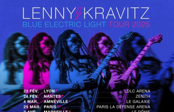 Lenny Kravitz in der Paris La Défense Arena: Was sind die Vorbands?