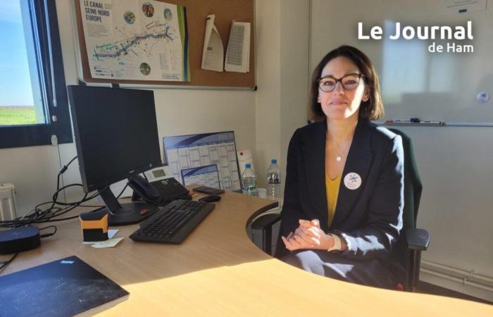 Amélie Lebeau, neue Direktorin bei France Travail in Santerre