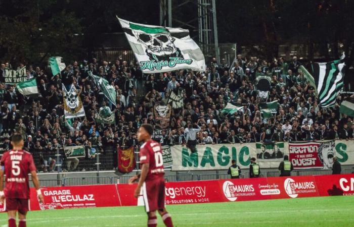 Die schöne Geste der Saint-Etienne-Anhänger