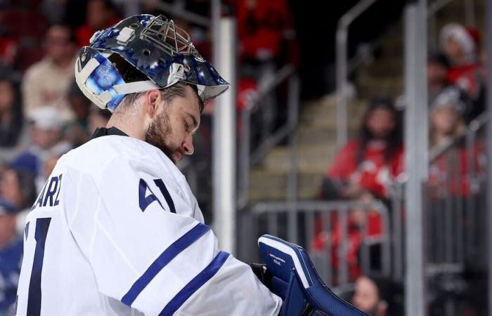 Schließlich verlieren die Leafs Stolarz