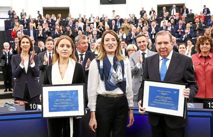 Warum der Sacharow-Preis an diesem Dienstag an zwei Venezolaner verliehen wurde