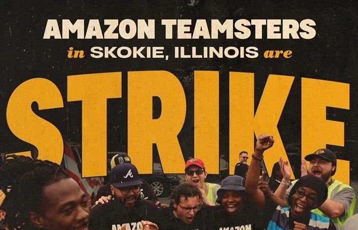 Amazon Teamsters in Skokie Authorize Strike