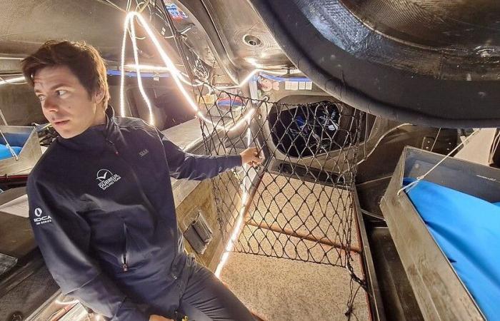 „Wow, es ist riesig!“ : Die Vendéen Sébastien Simon führt die Vendée Globe an