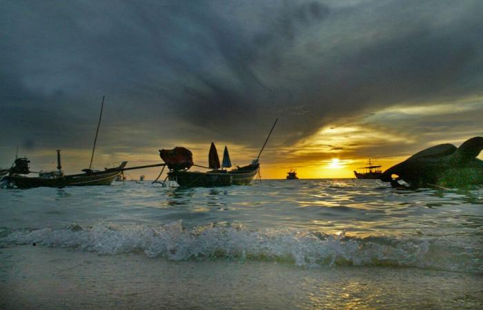 Schlechtes Wetter beeinträchtigt weiterhin Südthailand, einschließlich der Insel Koh Samui