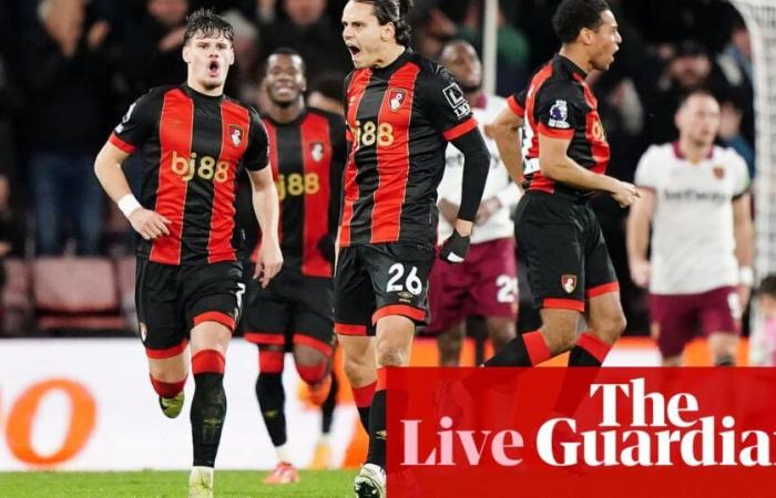 Bournemouth – West Ham 1:1: Premier League – wie es passierte | Premier League