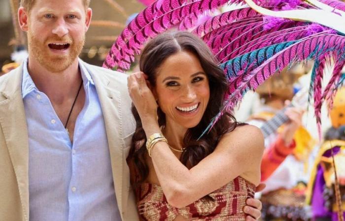 Harry und Meghan enthüllen ein seltenes Foto von der Wiedervereinigung mit ihren Kindern Archie und Lilibet, ein Foto, das die Leute zum Reden bringt