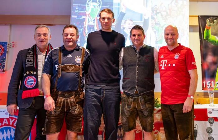 So lief der Fanclub-Besuch von Manuel Neuer