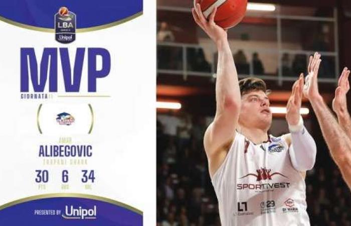 Amar Alibegovic ist der Unipol-MVP des 11. Spieltags der Serie A 2024/25