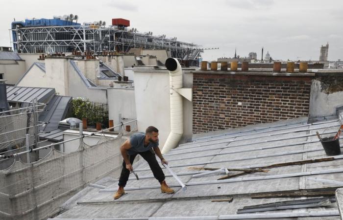 Der Mangel an Dachdeckern und Zinkarbeitern beeinträchtigt die Hauptstadt