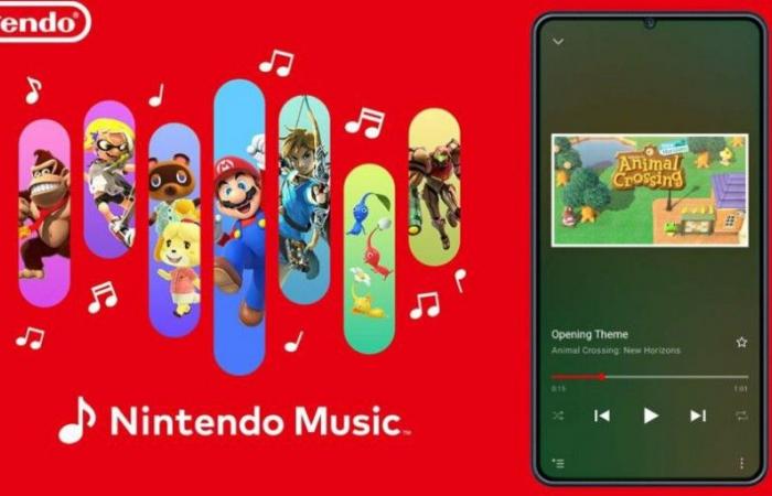 Nintendo Music bietet Zelda für sein Dienstags-Update an