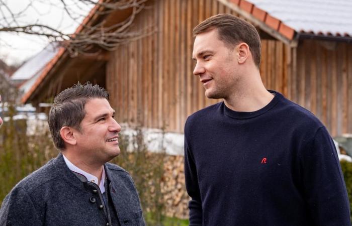 So lief der Fanclub-Besuch von Manuel Neuer