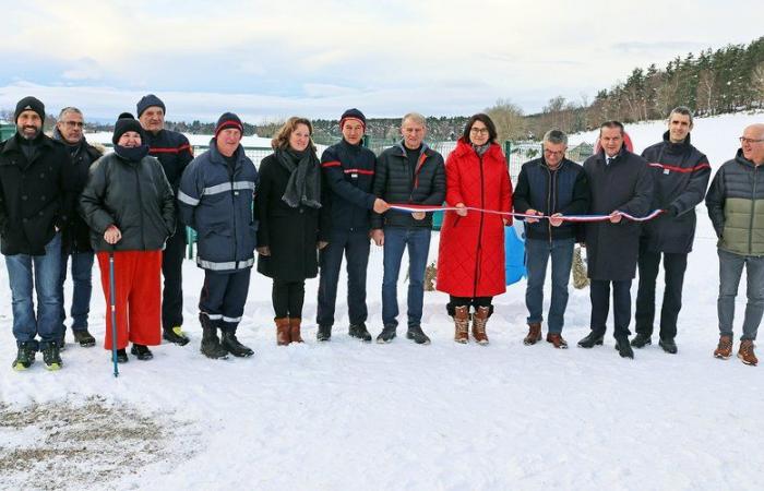 Einweihung der neuen Löschwasserstelle