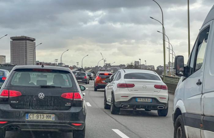 Staus: 400 km Staus in Paris und Ile-de-France an diesem Dienstag, die Straßen blockiert