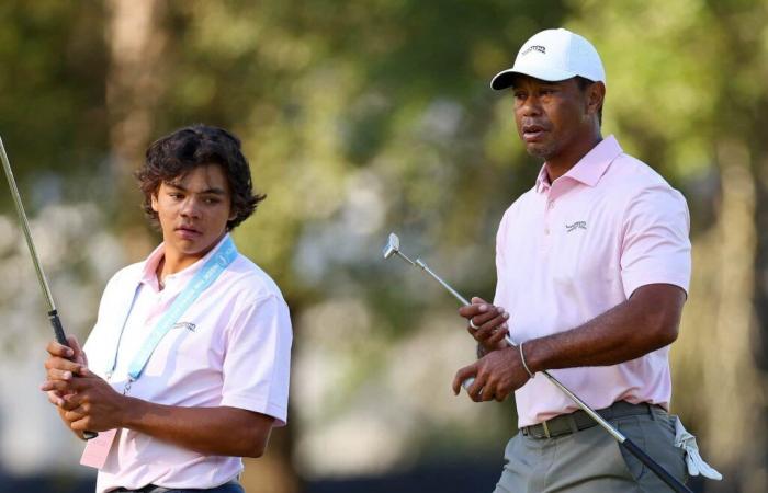 Tiger Woods und Charlie kennen ihre Erstrundenpartner