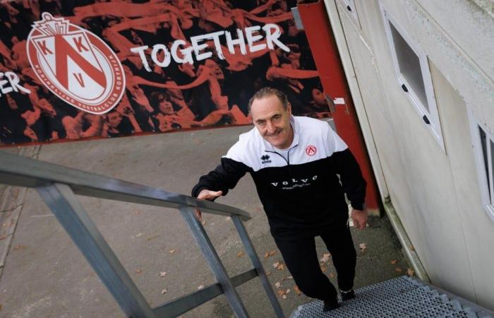 Yves Vanderhaeghe ist überglücklich, dass er wieder bei KV Kortrijk arbeiten kann: „Ein willkommenes Weihnachtsgeschenk“