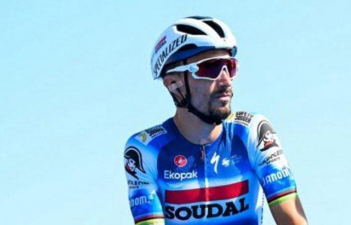 Alaphilippe feierte von seinem Team