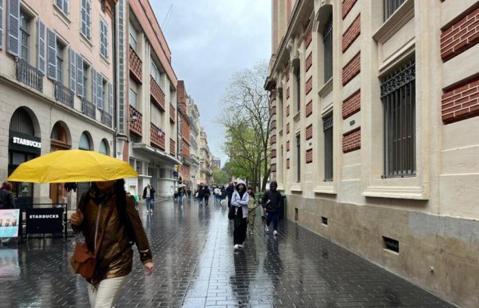 Wetterbericht. Nach dem guten Wetter von gestern kehren an diesem Donnerstag Regen und Wind nach Toulouse und Okzitanien zurück