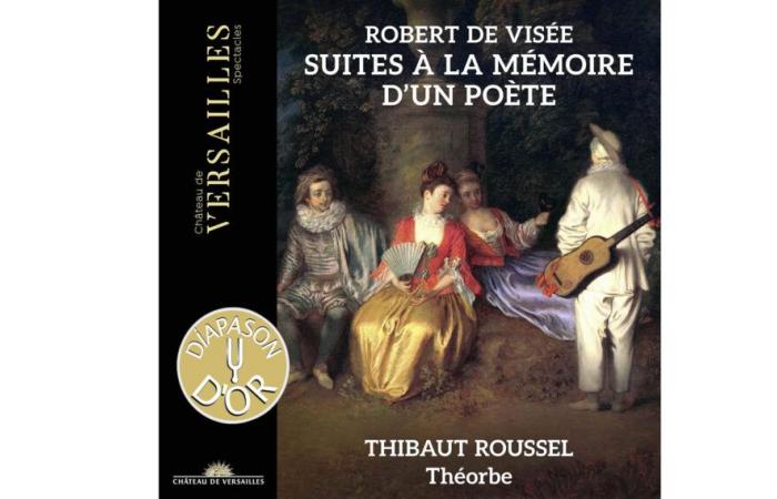 Diapason d’or für das Album Visée von Thibaut Roussel