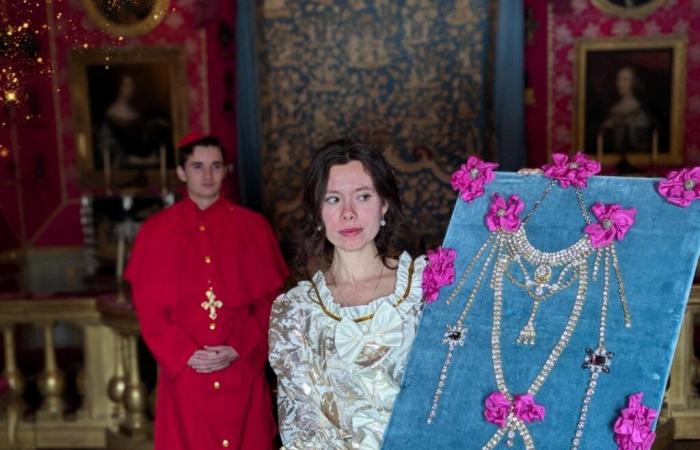 In Eure dramatisierte Besichtigung des Château du Champ de Bataille