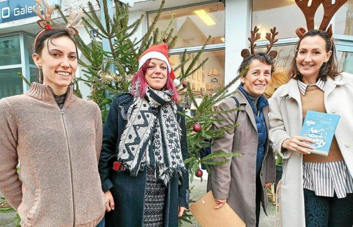 Wie sieht das Veranstaltungsprogramm auf dem Weihnachtsmarkt der Union des Traders in Carnac aus?