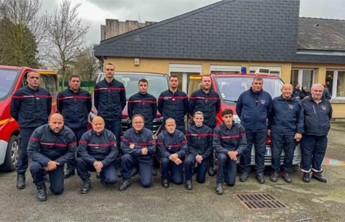 Feuerwehrleute aus Maine-et-Loire wurden als Verstärkung geschickt