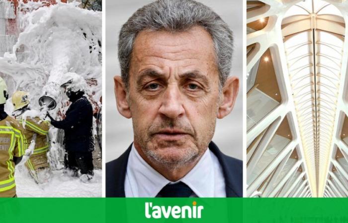 Heutige Nachbesprechung: Nicolas Sarkozy unter elektronischem Armband | „Historischer“ Moment in Mons: Der Bahnhof wird eingeweiht | Demonstration in den Straßen von Namur