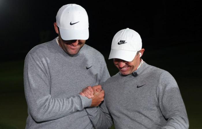 Scottie Scheffler und Rory McIlroy haben Bryson DeChambeau und Brooks Koepka ausgeschaltet