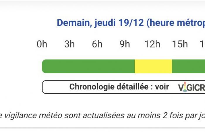 Gelber Alarm für Hautes-Pyrénées, Gers, Pyrénées-Atlantiques, Haute-Garonne, Landes und Ariège.