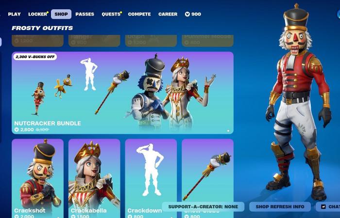 So erhalten Sie die Crackshot- und Crackabella-Skins in Fortnite