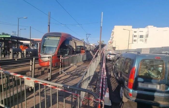 Drei Tote bei einem Unfall an der Straßenbahnhaltestelle Ibn Tachfine