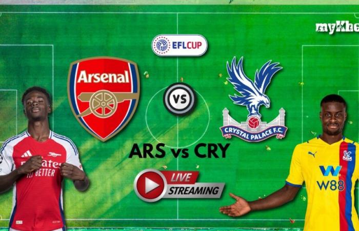 Arsenal vs. Crystal Palace Live-Streaming, EFL Cup: Wo man ARS vs. CRY in Indien, Bangladesch, Pakistan, Nepal, Großbritannien sehen kann