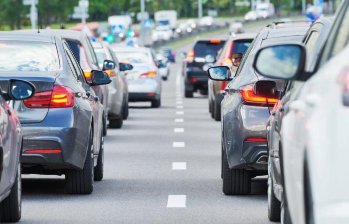 Live: Starker Verkehr auf der westlichen Ringstraße von Toulouse, an diesem Mittwochabend