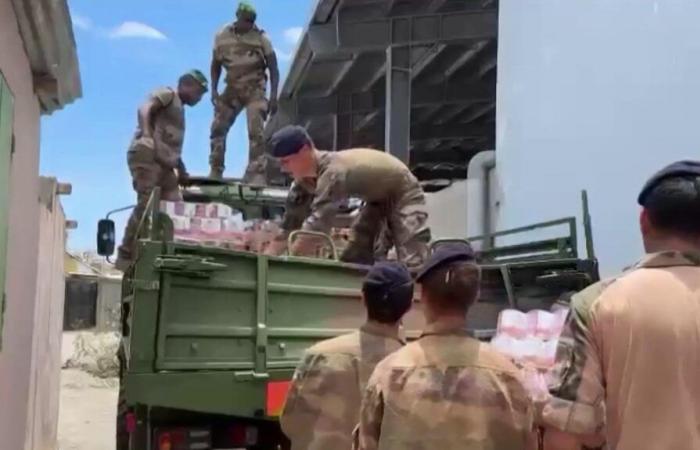 Nach dem Zyklon Chido in Mayotte ist die anfängliche Verteilung von Wasser und Nahrungsmitteln immer noch unzureichend