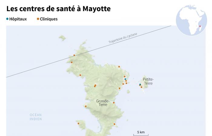 Die Situation in Mayotte ist immer noch sehr schwierig, wo Hilfe eintrifft und das Leben wieder aufgenommen wird