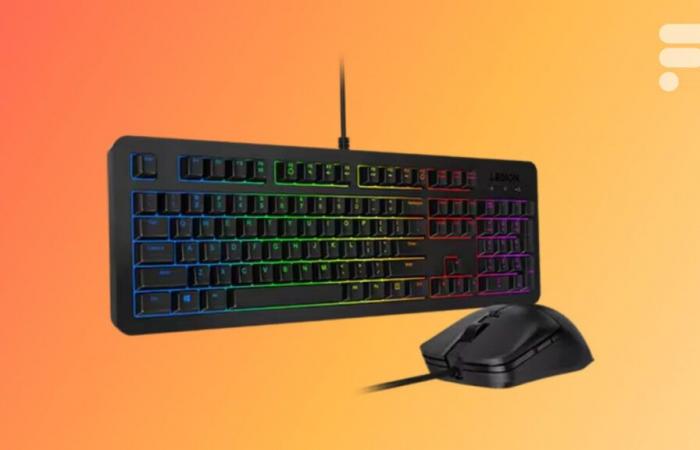 39 € ist der sehr günstige Weihnachtspreis für dieses Lenovo Gaming-Paket mit Tastatur + Maus