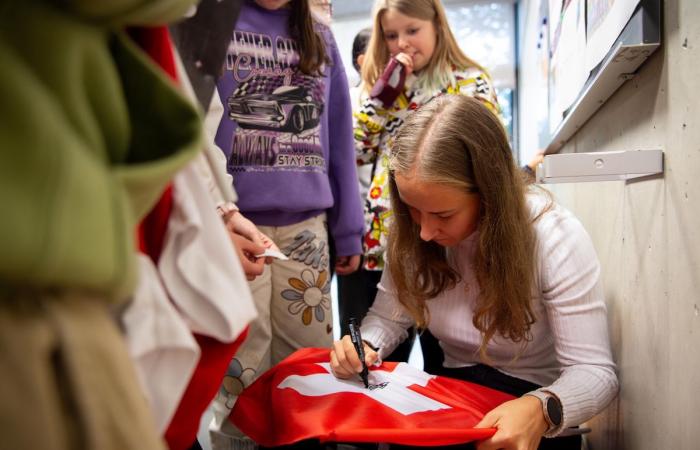 Frauenfußball-Europameisterschaft: die Servettianer in Genf