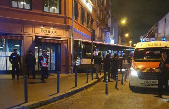 Ein RATP-Bus stürzt in das Restaurant von Küchenchef Thierry Marx