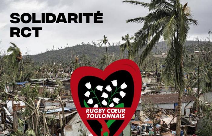 Der RCT und Rugby Cœur Toulonnais mobilisieren für Mayotte – RCT – Rugby Club Toulonnais