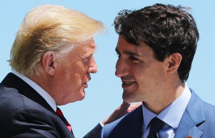 Trump verspottet Premierminister Justin Trudeau als „Gouverneur“ des „Großen Staates Kanada“