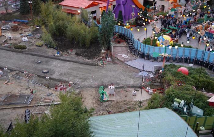 Die Toy Story Playland-Gärten im Walt Disney Studios Park nehmen langsam Gestalt an