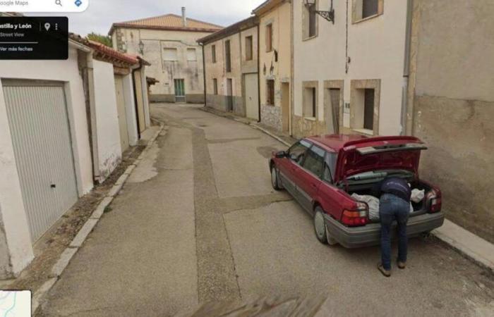 Mann, der verdächtigt wird, den Ex-Mann seiner Partnerin getötet zu haben, wird durch Google Street View-Foto verraten