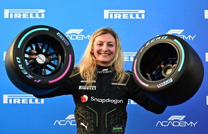 Doriane Pin macht 2025 mit Mercedes weiter