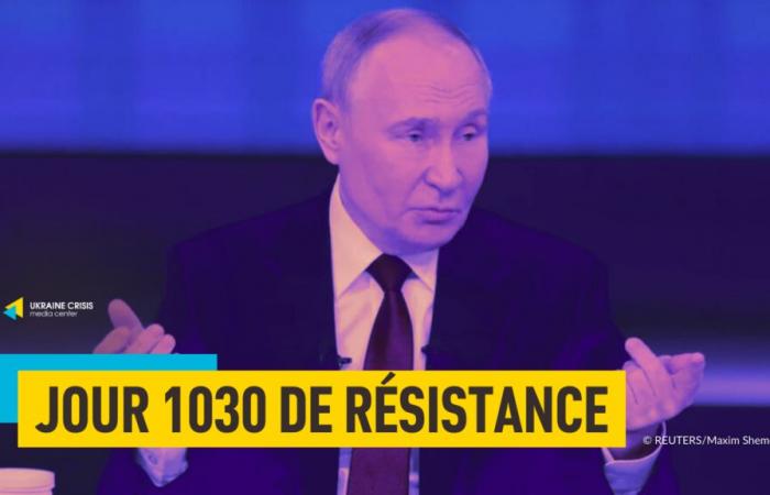 Tag 1030 des Widerstands: Putin sagte, er sei bereit, Kiew mit einer „Oreshnik“-Rakete zu einem „technologischen Duell“ mit der NATO zu treffen