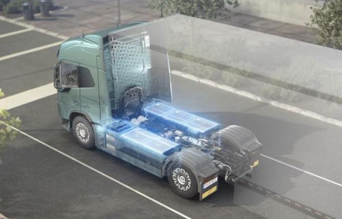 Volvo Trucks France bietet mit dem „Battery-as-a-Service“-Vertrag ein innovatives Modell an