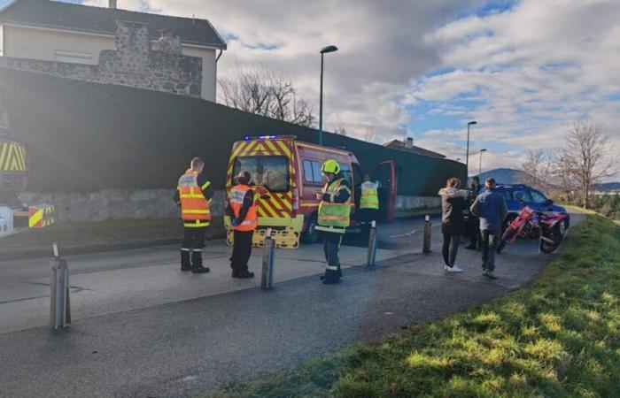 Haute-Loire. Ein Teenager wurde nach einem Sturz auf einem Zweirad in Yssingeaux schwer verletzt