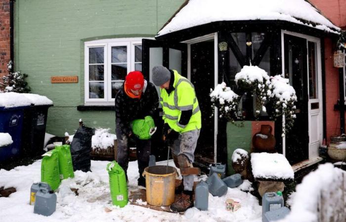 Britische Schneekarten zeigen 647 Meilen langes Sperrfeuer, das Großbritannien mit -9°C arktischer Explosion vernichtet – Gebiete prüfen | Wetter | Nachricht